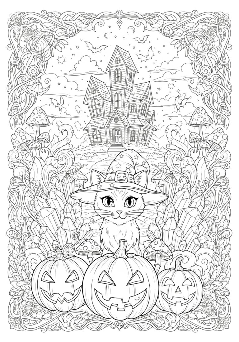 Best Halloween Coloring Book for Adults