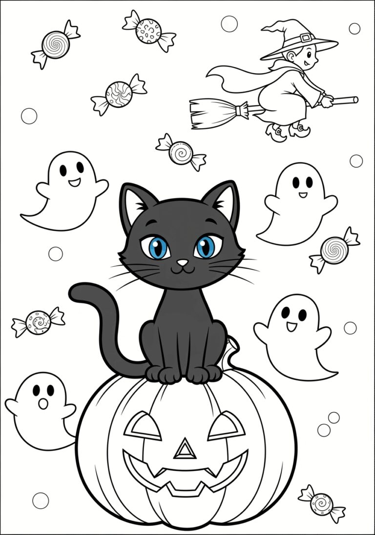 Halloween Coloring Game