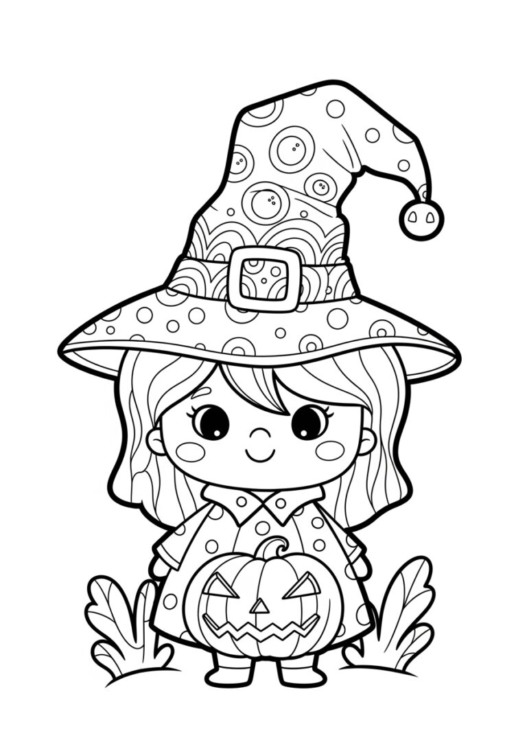 Halloween Coloring Page Hocus Pocus