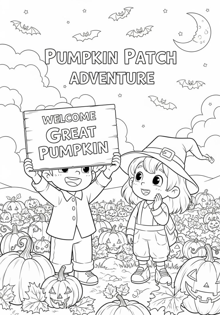 Charlie Brown and the Great Pumpkin Coloring Page